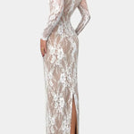 Adoria™ | Abito in pizzo elegante A minha loja