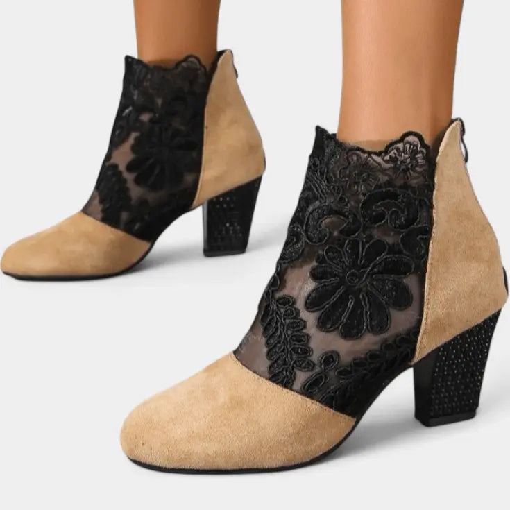 Charlotte™ | Décolleté eleganti con motivo floreale A minha loja