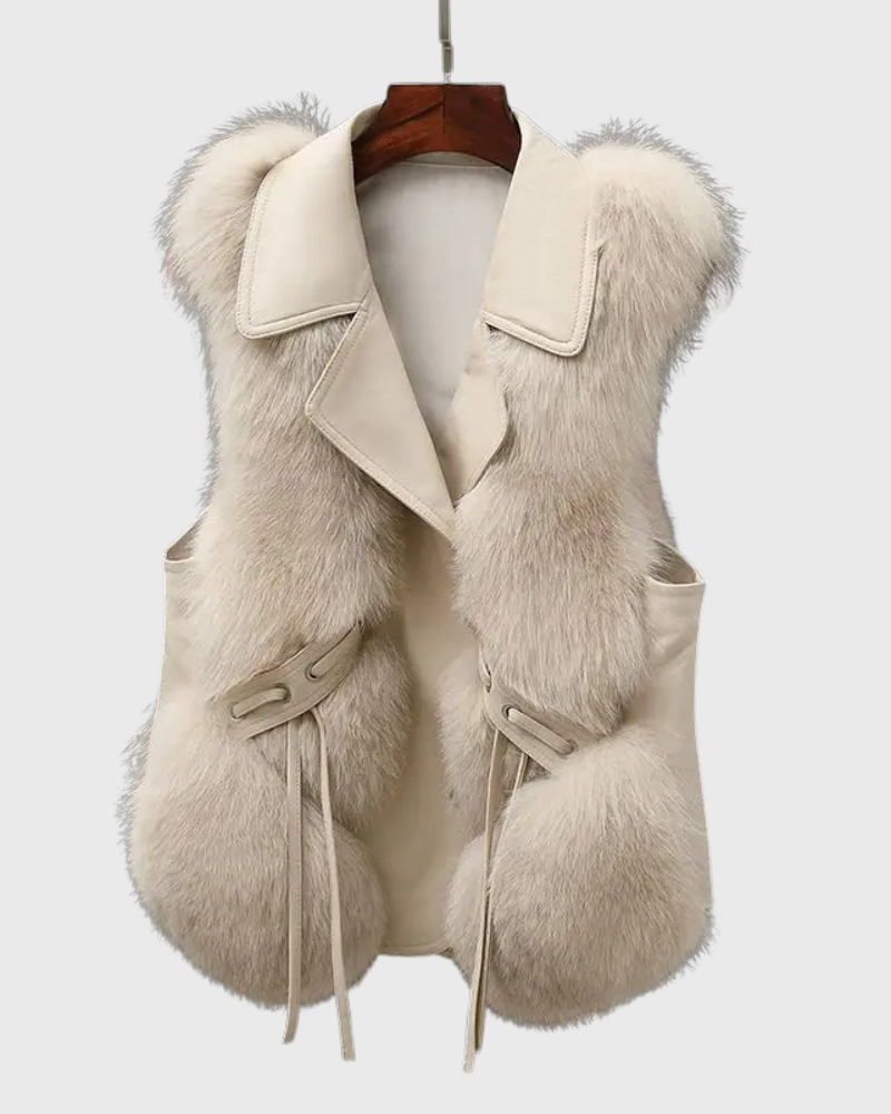 Alina™ gilet in pelle – Elegante e senza tempo A minha loja