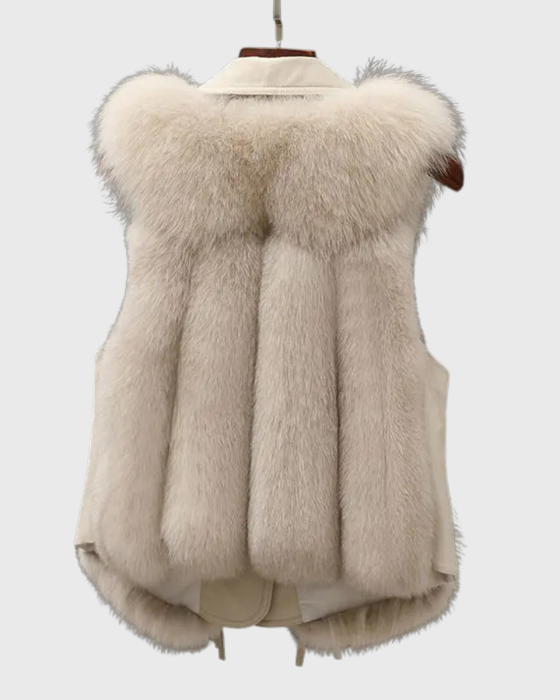 Alina™ gilet in pelle – Elegante e senza tempo A minha loja