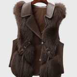Alina™ gilet in pelle – Elegante e senza tempo A minha loja