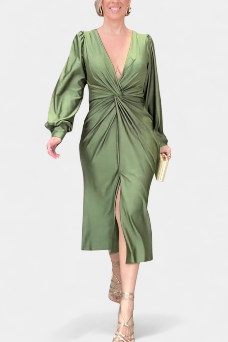 Alouette™ | Abito elegante con scollatura a V A minha loja