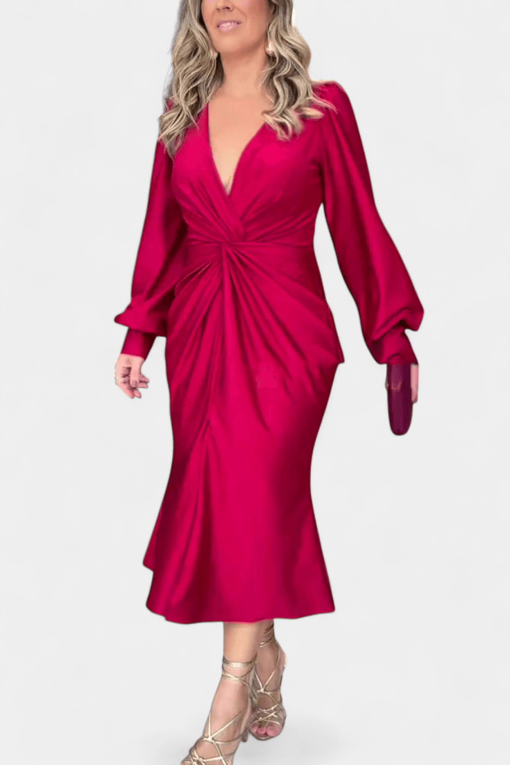Alouette™ | Abito elegante con scollatura a V A minha loja