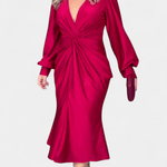 Alouette™ | Abito elegante con scollatura a V A minha loja