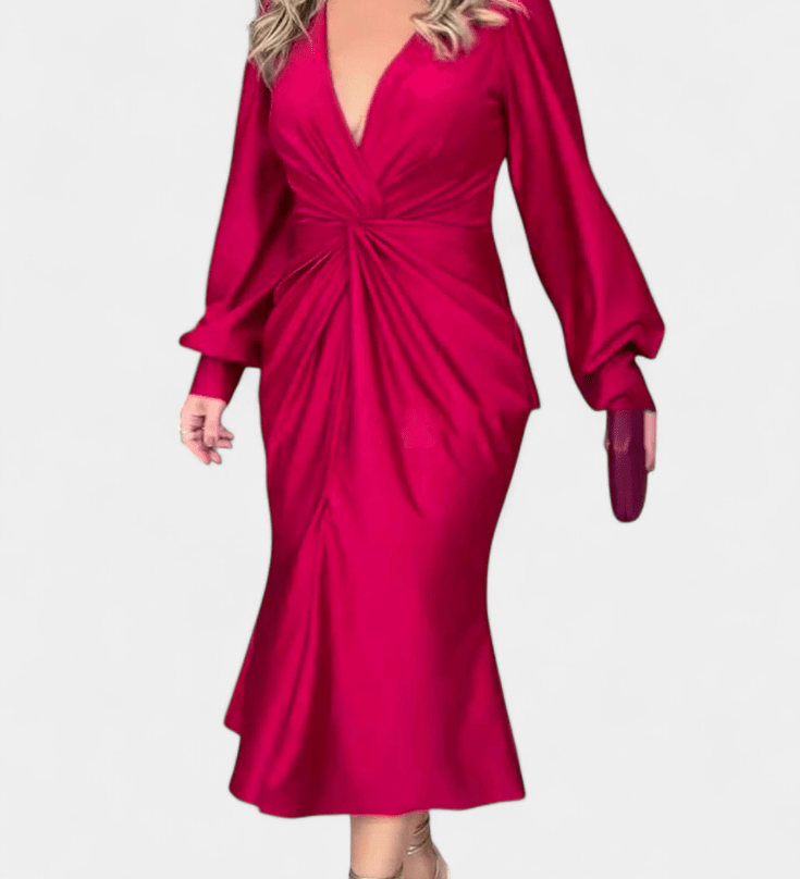 Alouette™ | Abito elegante con scollatura a V A minha loja