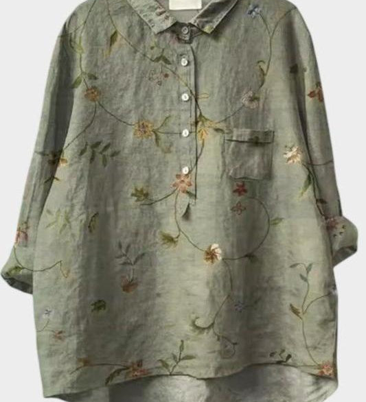 Amelia | Maglione elegante fatto a mano con bellissimo pizzo A minha loja