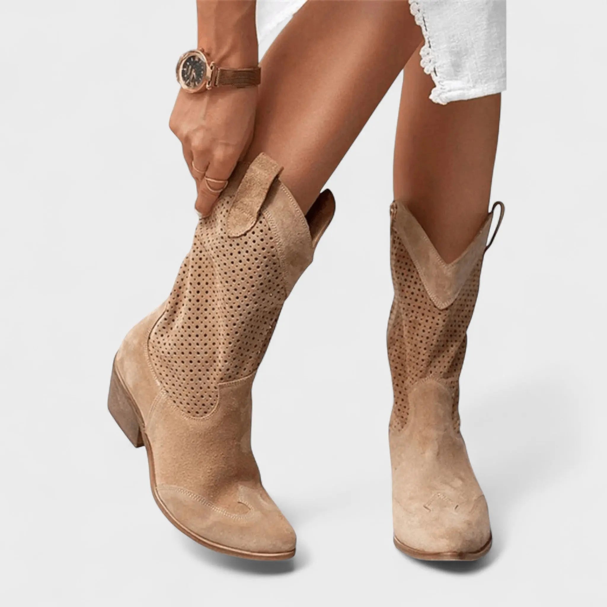 Anna™ | Stivaletti western eleganti A minha loja