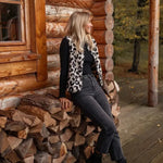 Astrid - Gilet in Stile Leopardo A minha loja