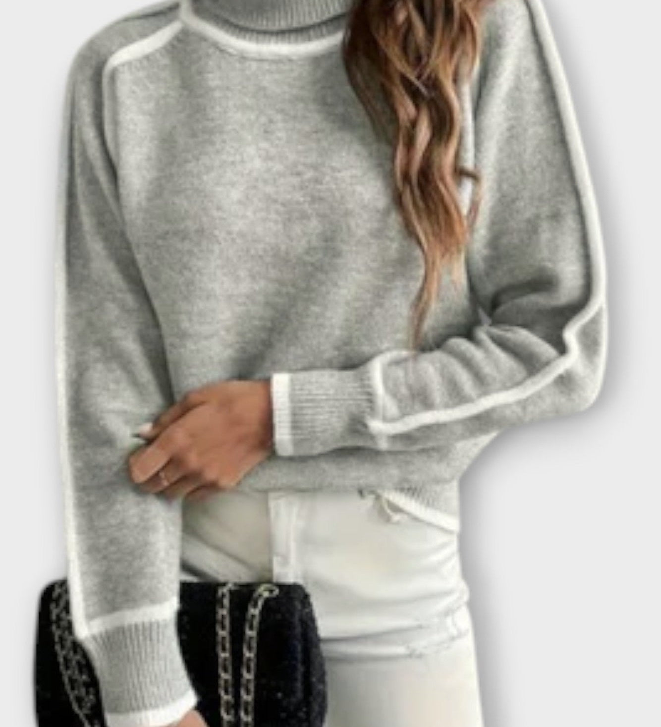 Aurora™ Maglione con colletto alto A minha loja