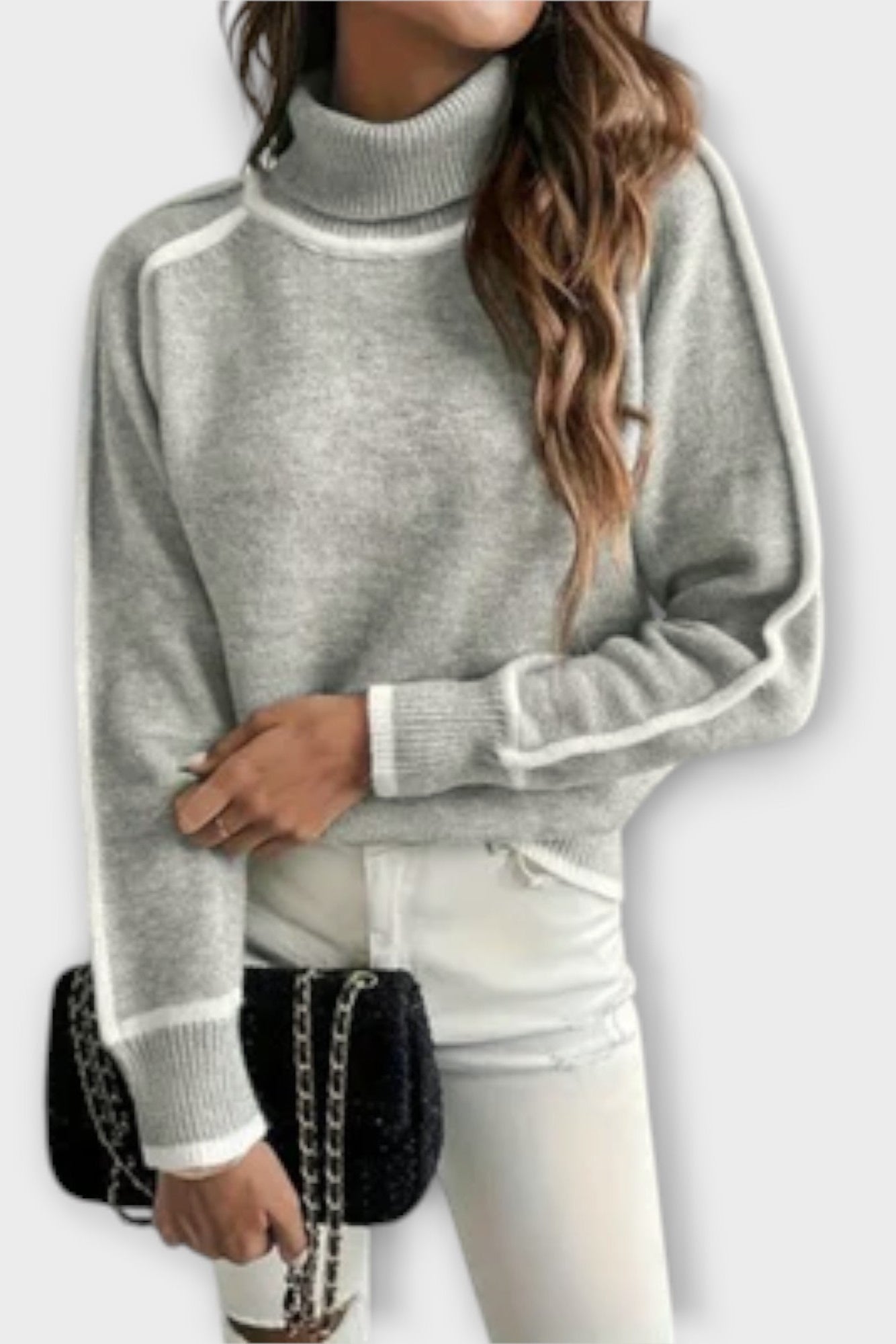 Aurora™ Maglione con colletto alto A minha loja