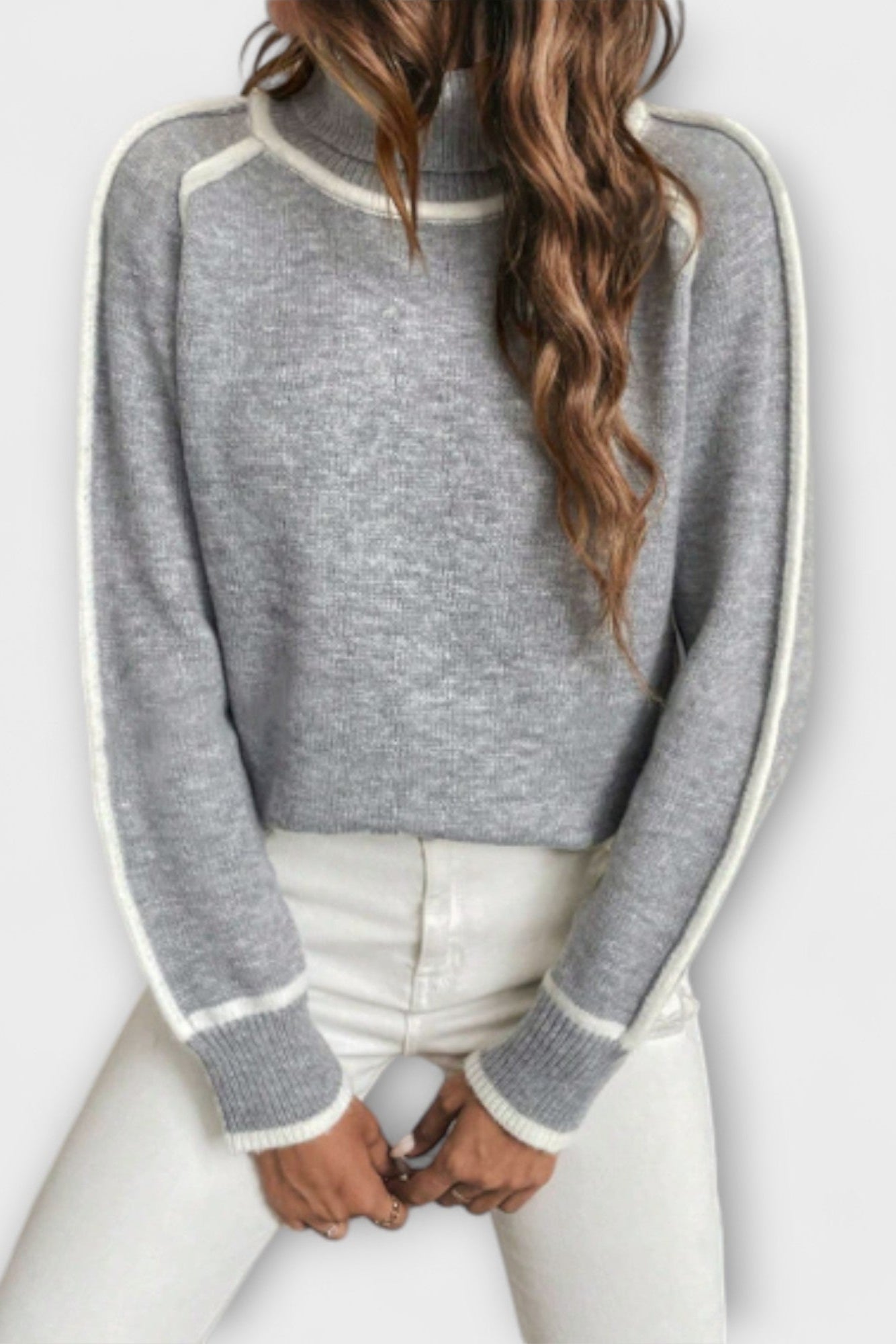Aurora™ Maglione con colletto alto A minha loja