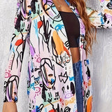 Avery - Blazer Graffiti Stiloso A minha loja