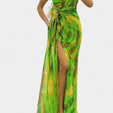Aylin™ | Abito maxi colorato A minha loja