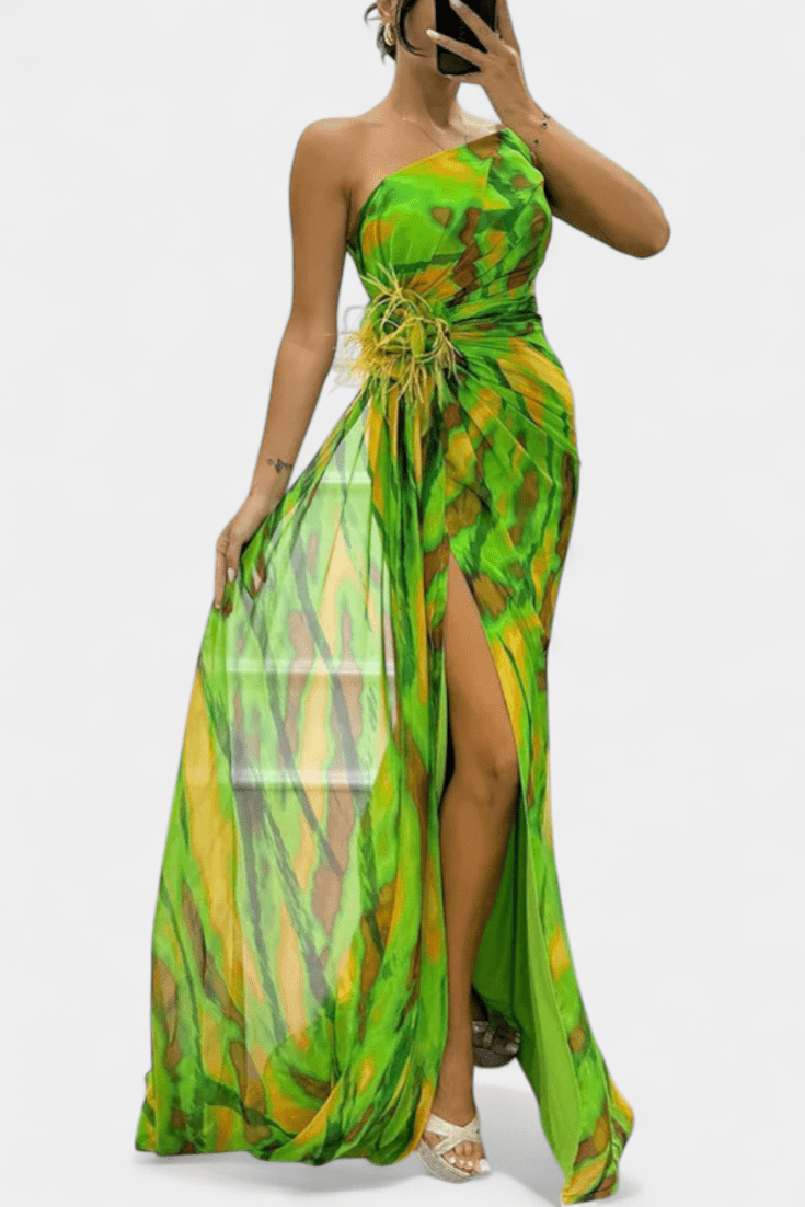 Aylin™ | Abito maxi colorato A minha loja