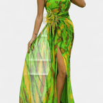 Aylin™ | Abito maxi colorato A minha loja