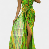 Aylin™ | Abito maxi colorato A minha loja
