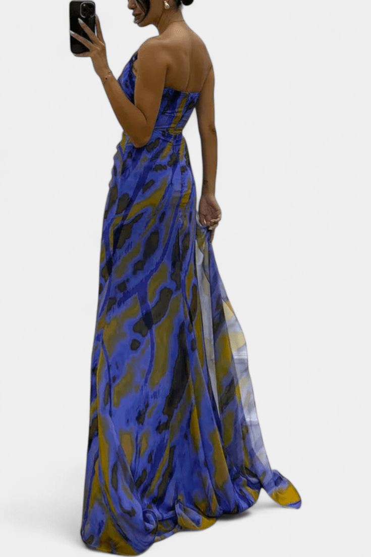 Aylin™ | Abito maxi colorato A minha loja