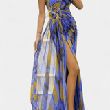 Aylin™ | Abito maxi colorato A minha loja