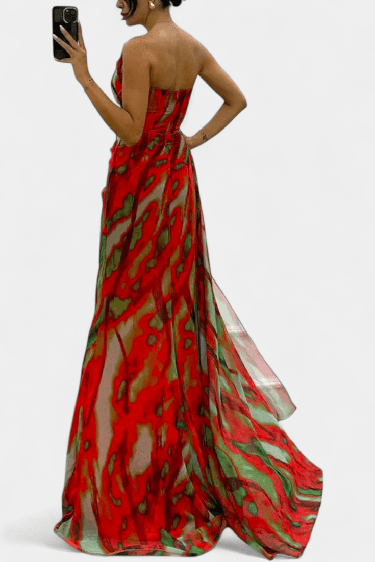 Aylin™ | Abito maxi colorato A minha loja