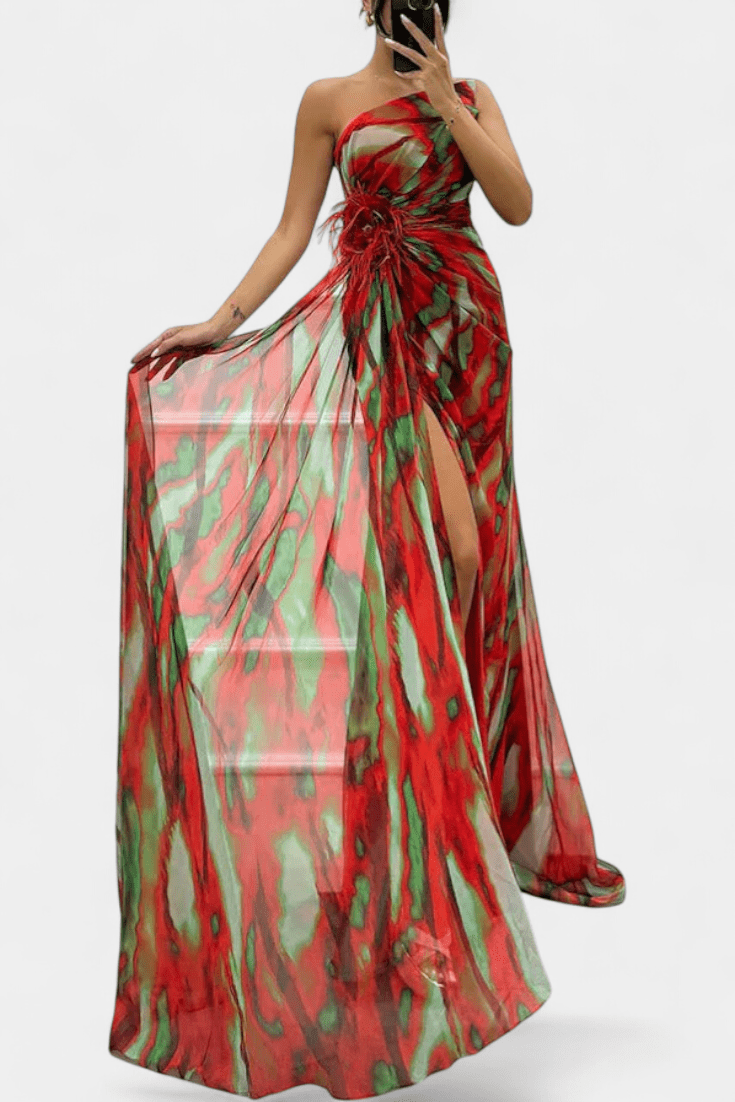 Aylin™ | Abito maxi colorato A minha loja