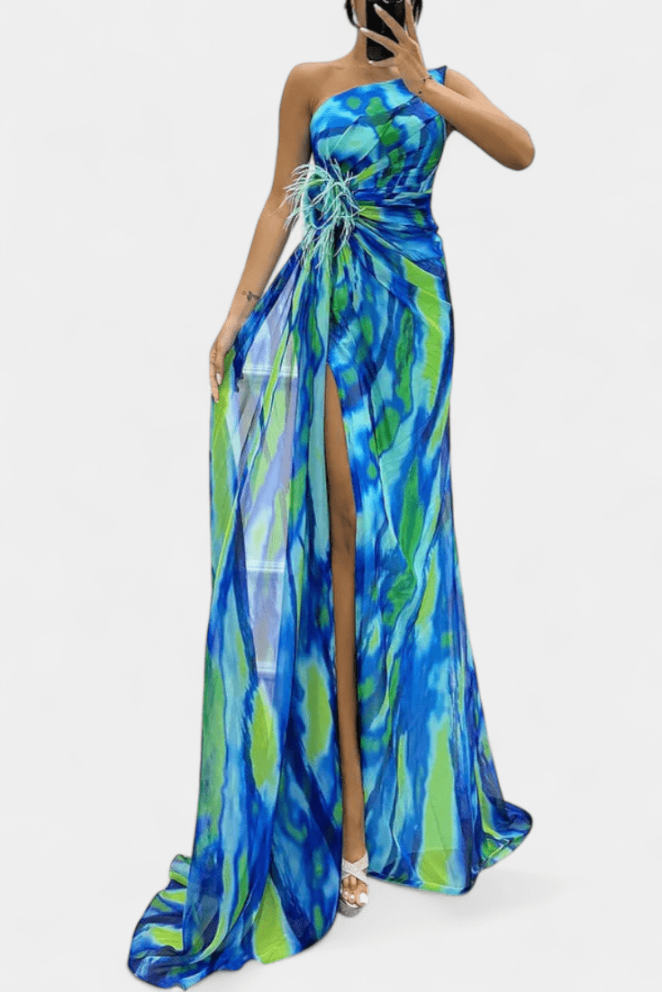 Aylin™ | Abito maxi colorato A minha loja