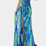 Aylin™ | Abito maxi colorato A minha loja