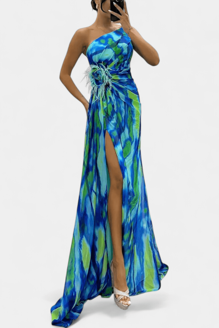 Aylin™ | Abito maxi colorato A minha loja