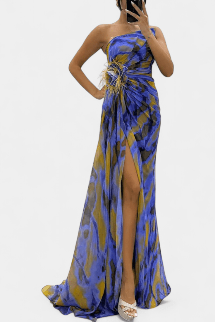 Aylin™ | Abito maxi colorato A minha loja