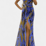 Aylin™ | Abito maxi colorato A minha loja