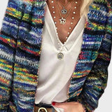 Maglione lavorato a maglia colorato A minha loja