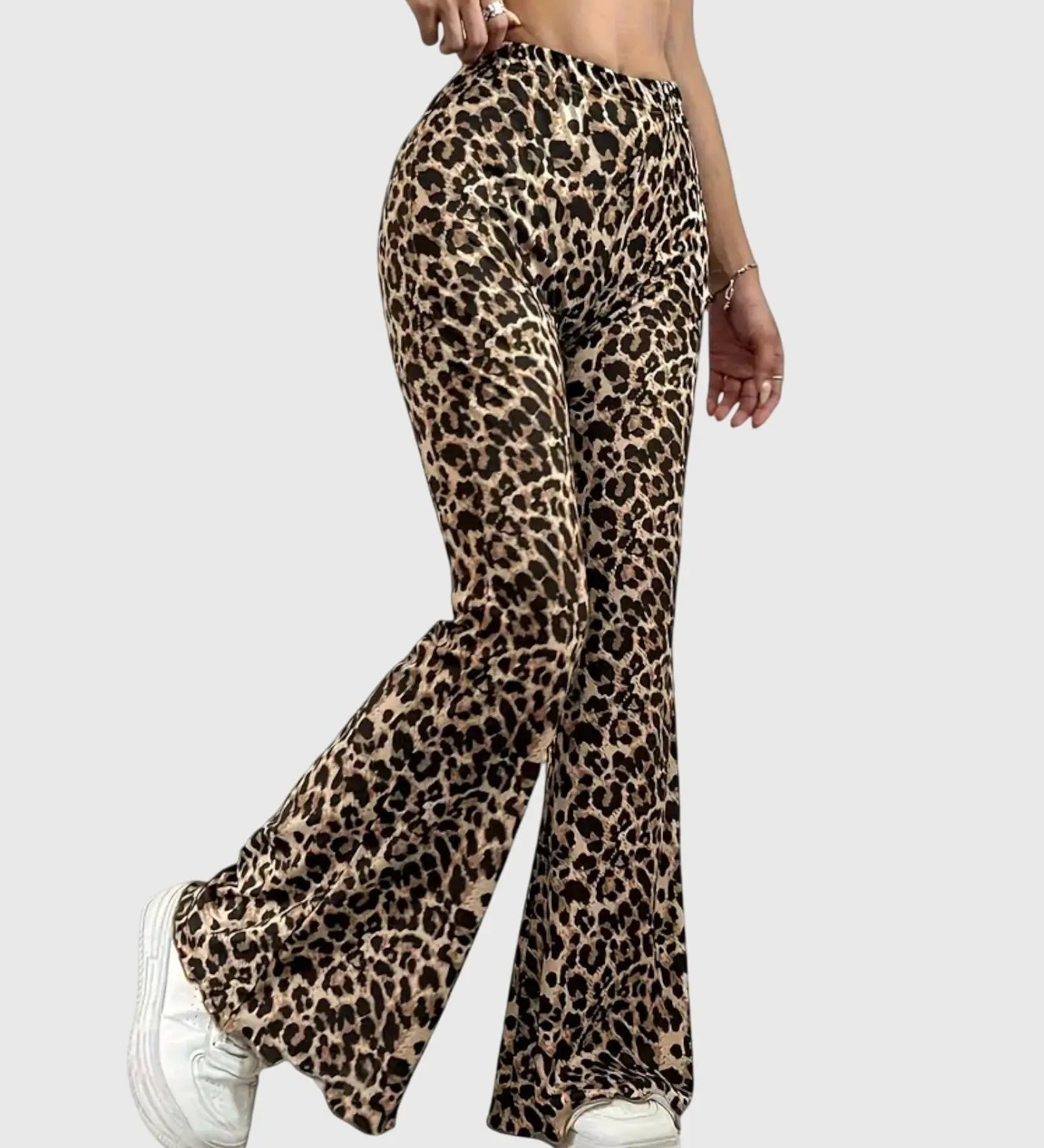 Bootcut™ | Pantaloni leopardati A minha loja