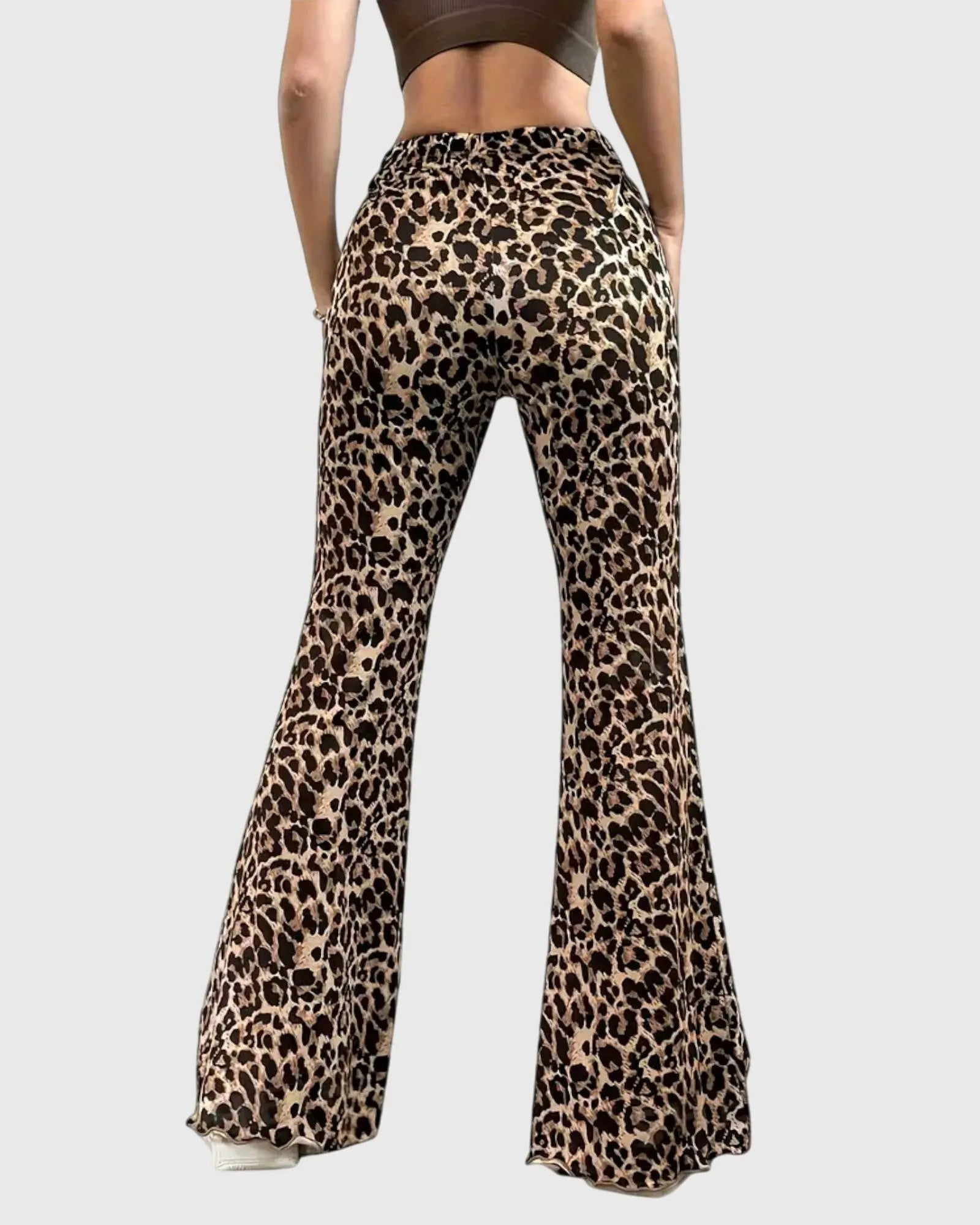 Bootcut™ | Pantaloni leopardati A minha loja