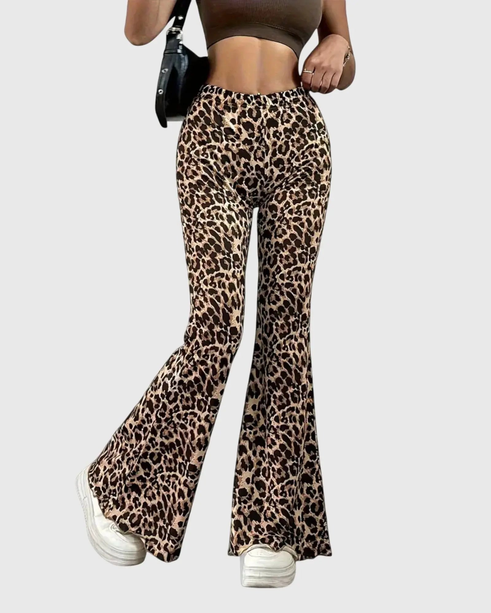 Bootcut™ | Pantaloni leopardati A minha loja