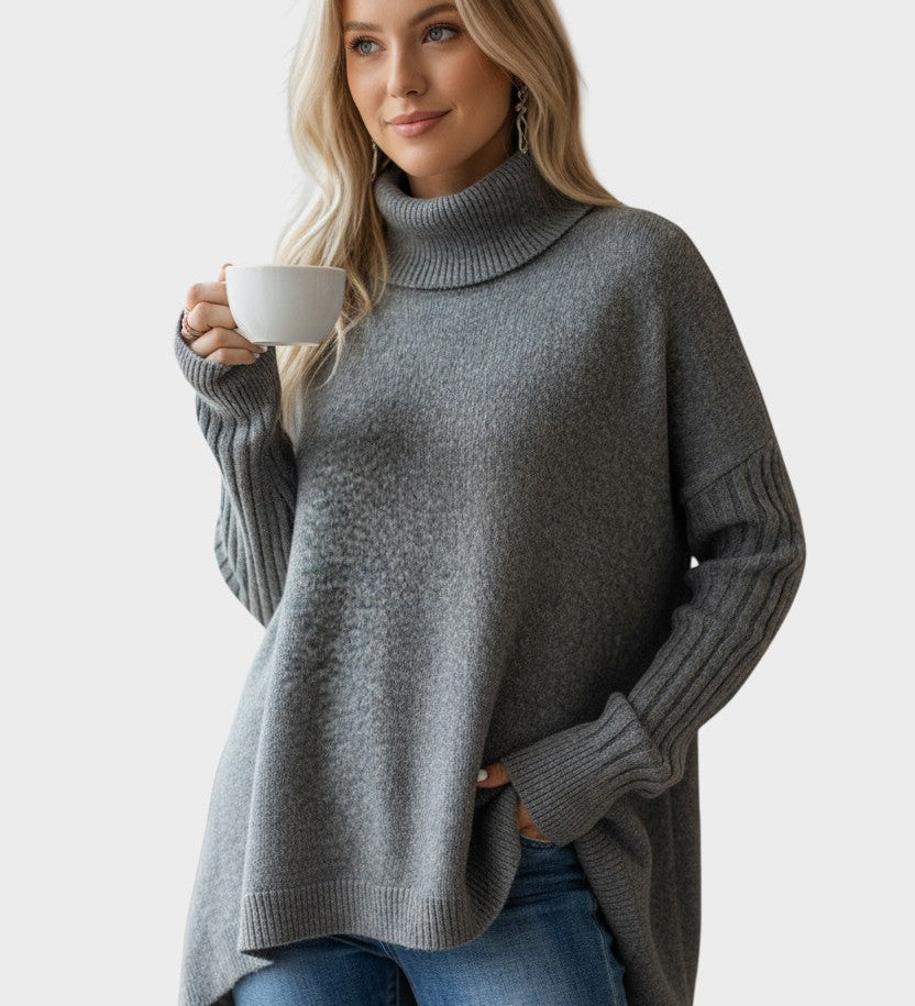 Brigitte™ maglione lungo – Elegante & senza tempo A minha loja