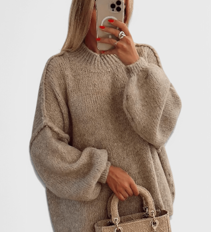 Cassia™ Maglione Oversize A minha loja