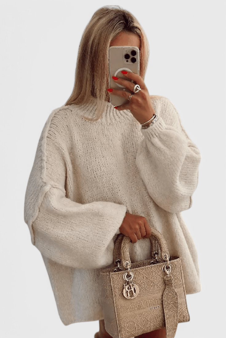 Cassia™ Maglione Oversize A minha loja