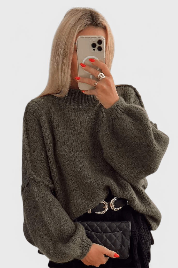 Cassia™ Maglione Oversize A minha loja