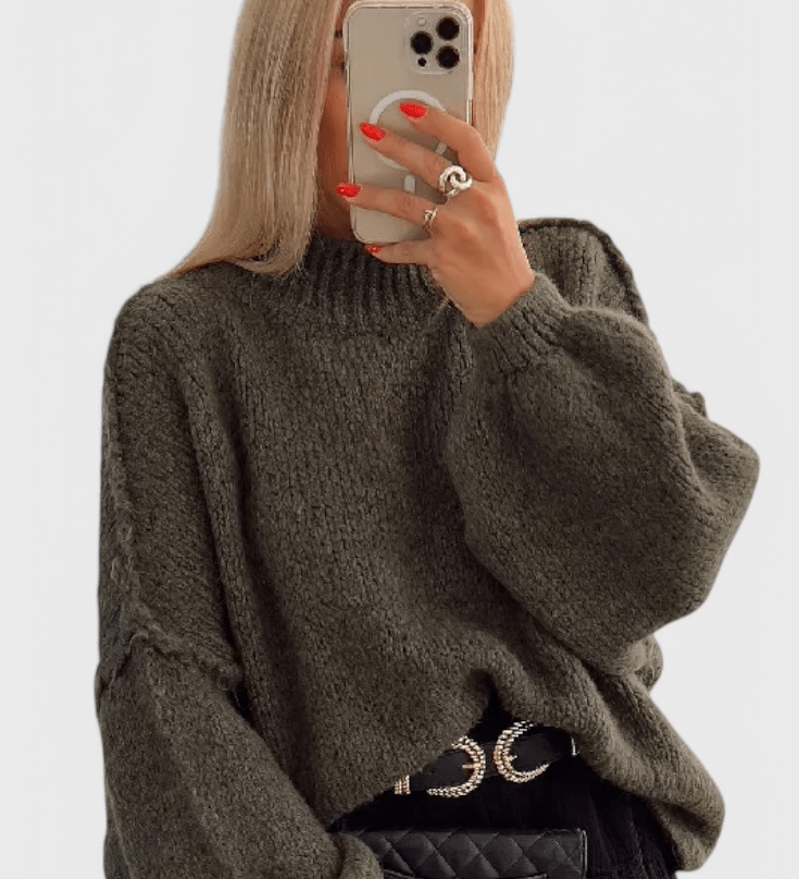 Cassia™ Maglione Oversize A minha loja