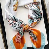 Cecile Foulard (100% seta - 68cm) A minha loja