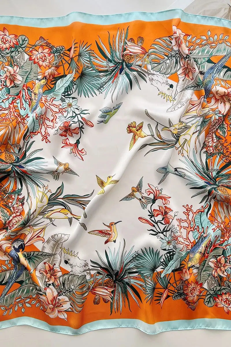 Cecile Foulard (100% seta - 68cm) A minha loja
