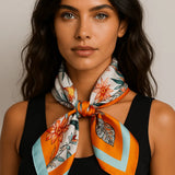 Cecile Foulard (100% seta - 68cm) A minha loja