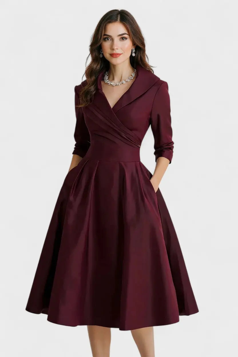 Ceryn | Abito Midi in Satin A minha loja