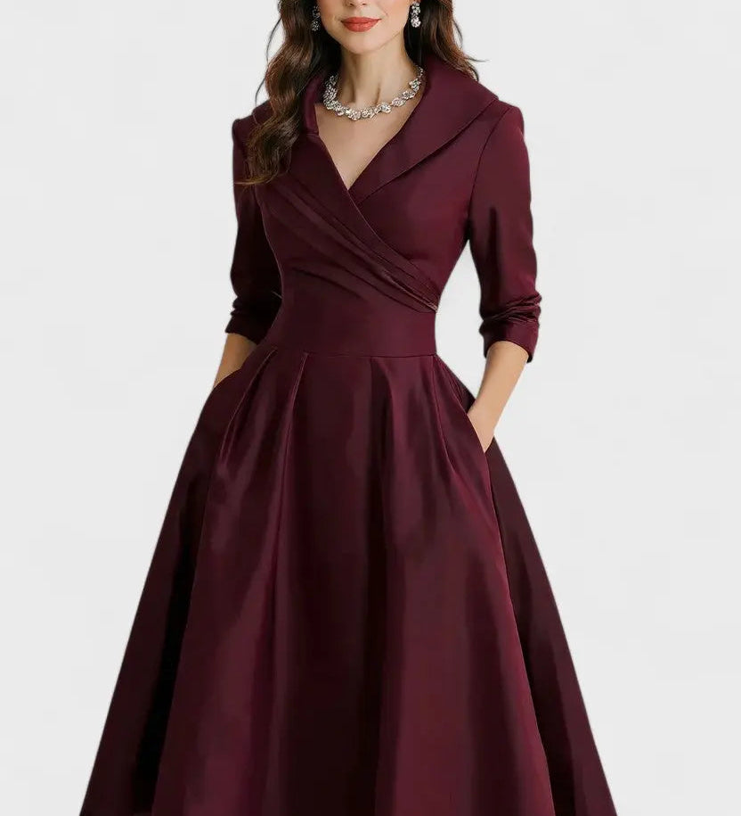 Ceryn | Abito Midi in Satin A minha loja