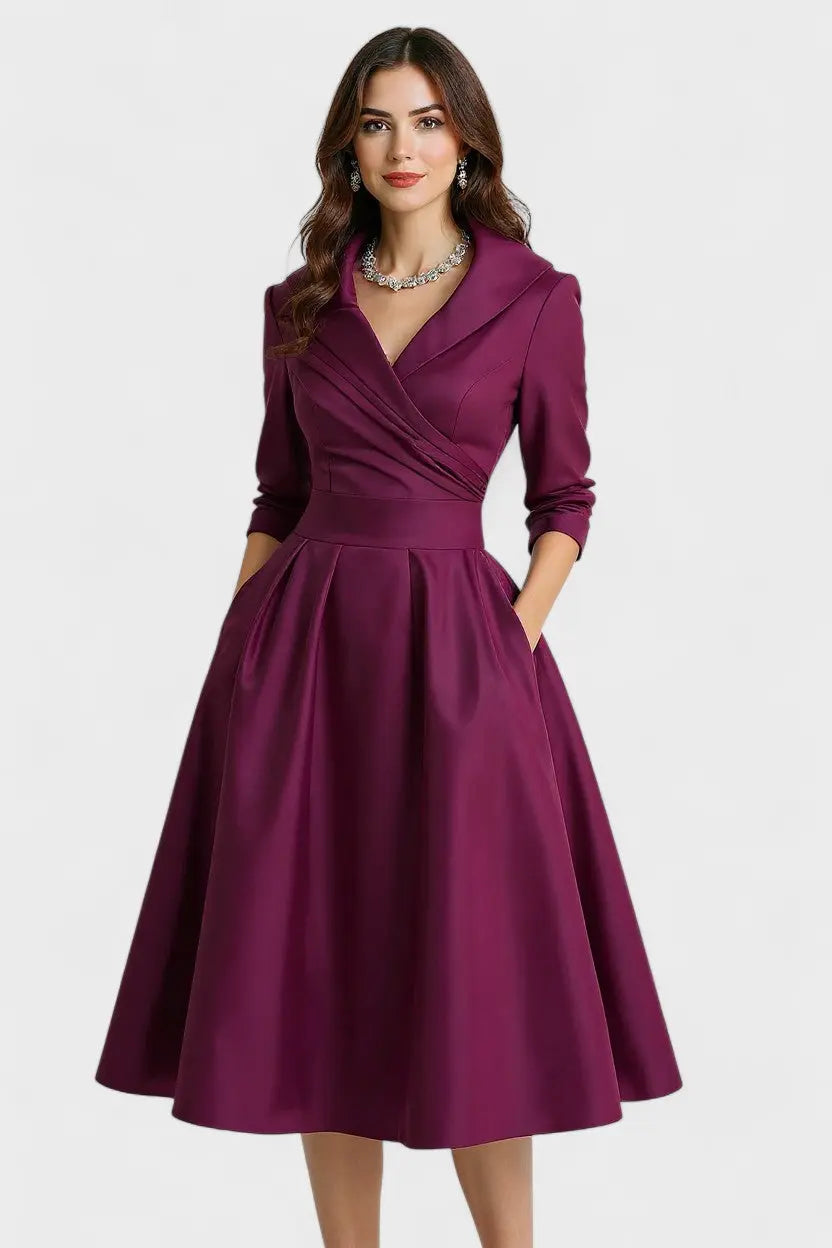 Ceryn | Abito Midi in Satin A minha loja