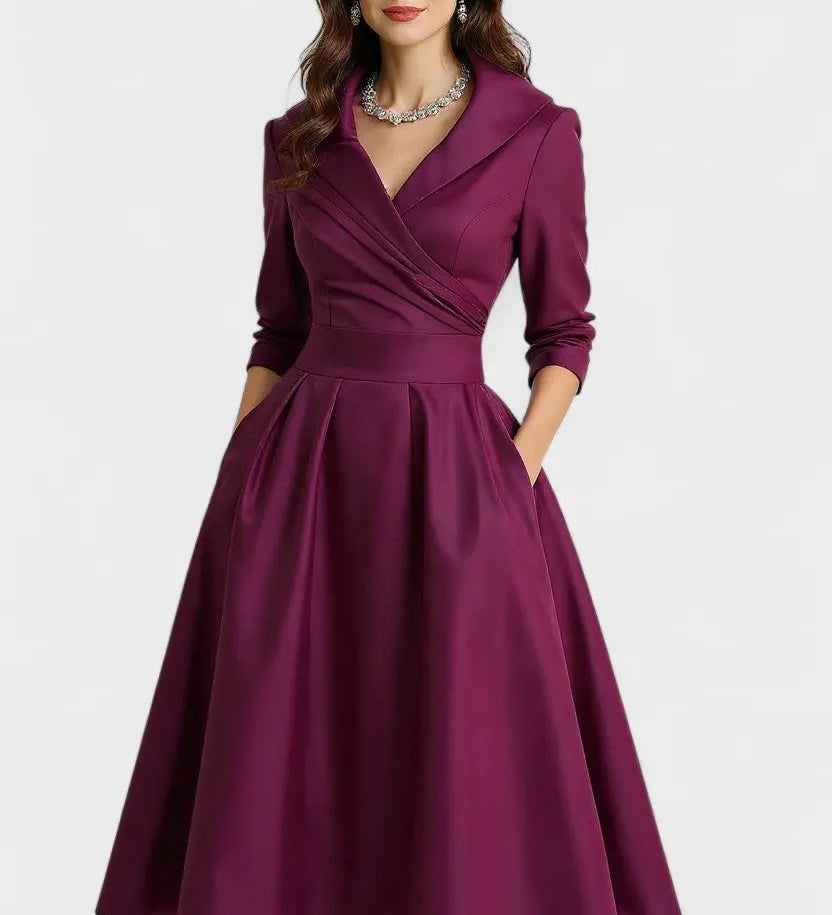 Ceryn | Abito Midi in Satin A minha loja