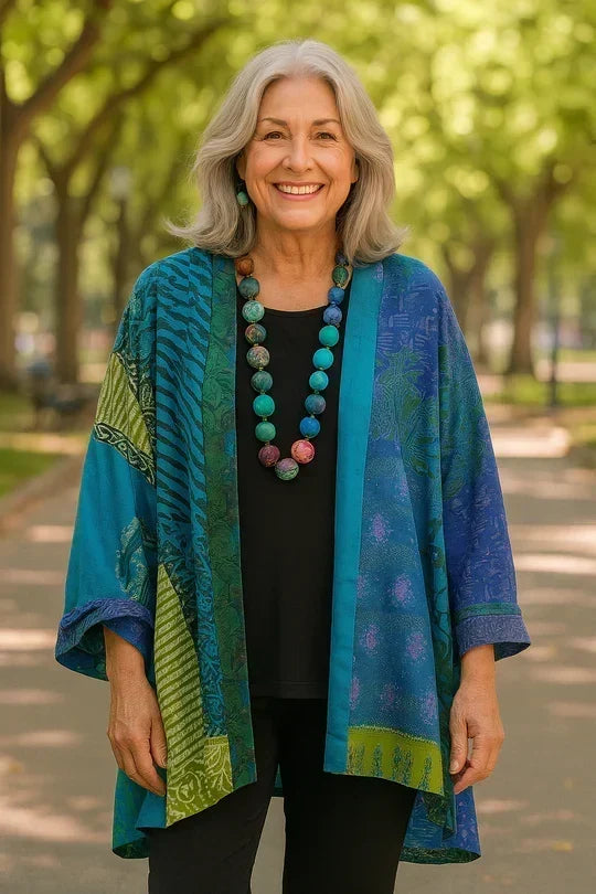 Astrid | Elegant Draped Cardigan A minha loja