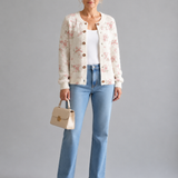 Evanthea™ | Vintage Floral Knit Cardigan A minha loja