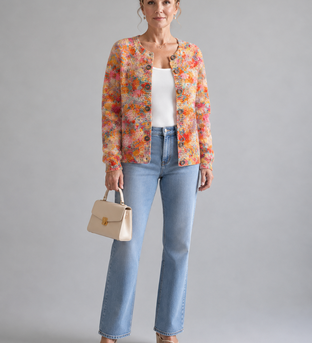 Helena™ | Vintage Knit Cardigan A minha loja