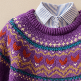 SOLVA | MAGLIONE FAIR ISLE DA DONNA
