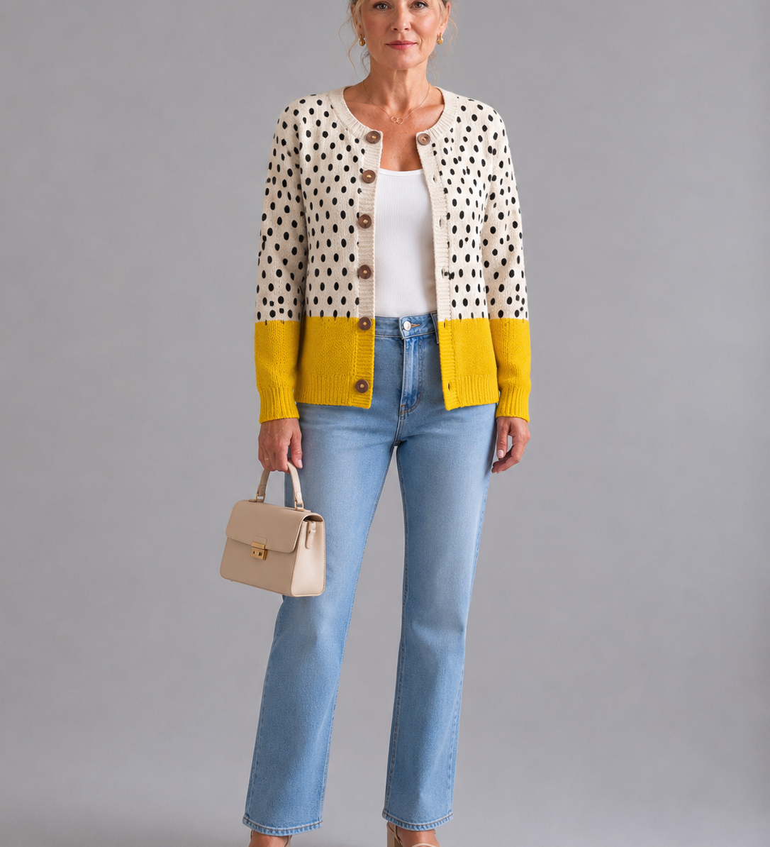 Junella™ | Vintage Knit Cardigan A minha loja
